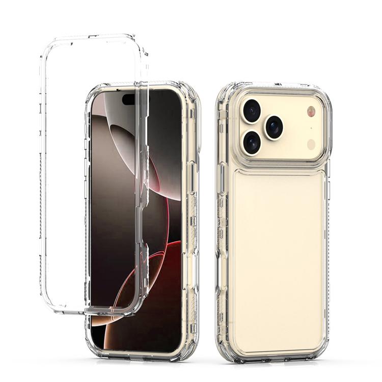 For iPhone 17 Pro Max Acrylic Transparent Phone Case