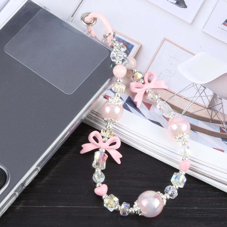 Mobile Phone Anti-lost Luminous Bead Chain Short Lanyard