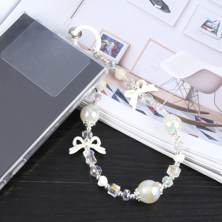 Mobile Phone Anti-lost Luminous Bead Chain Short Lanyard