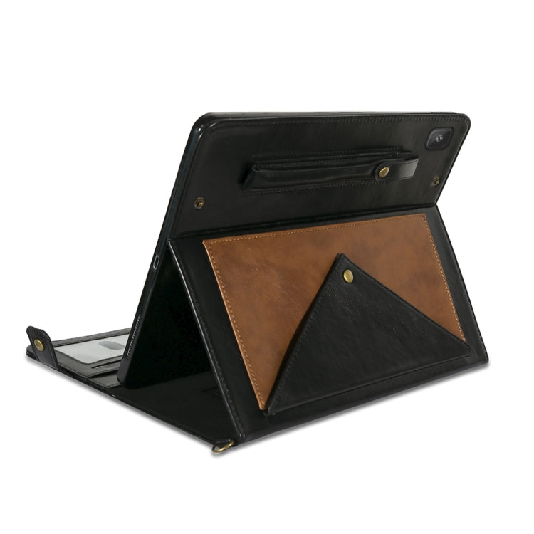 For Samsung Galaxy Tab A7 SM-T505 (2020) Envelope Color Matching Horizontal Flip PU Leather Case with Card Slots & Pen Slots & Holder & Wallet & Photo Frame & Shoulder Strap