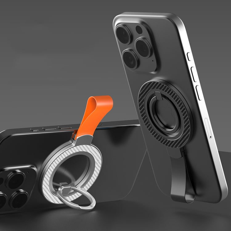 Carbon Fiber Magnetic Ring Buckle Holder
