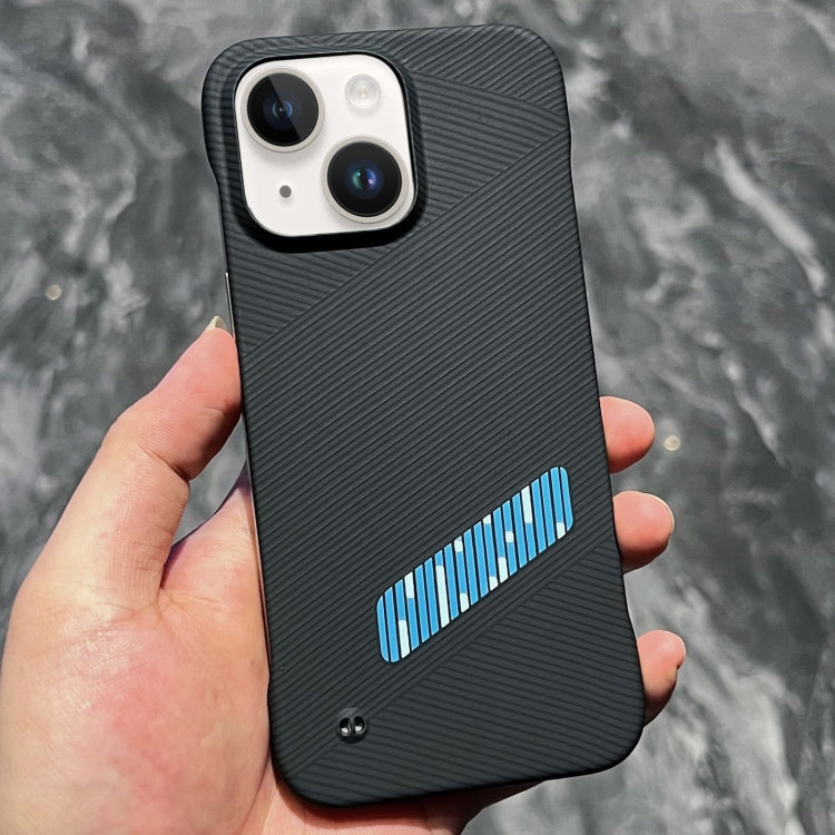For iPhone 14 Carbon Fiber Frameless Cooling Phone Case