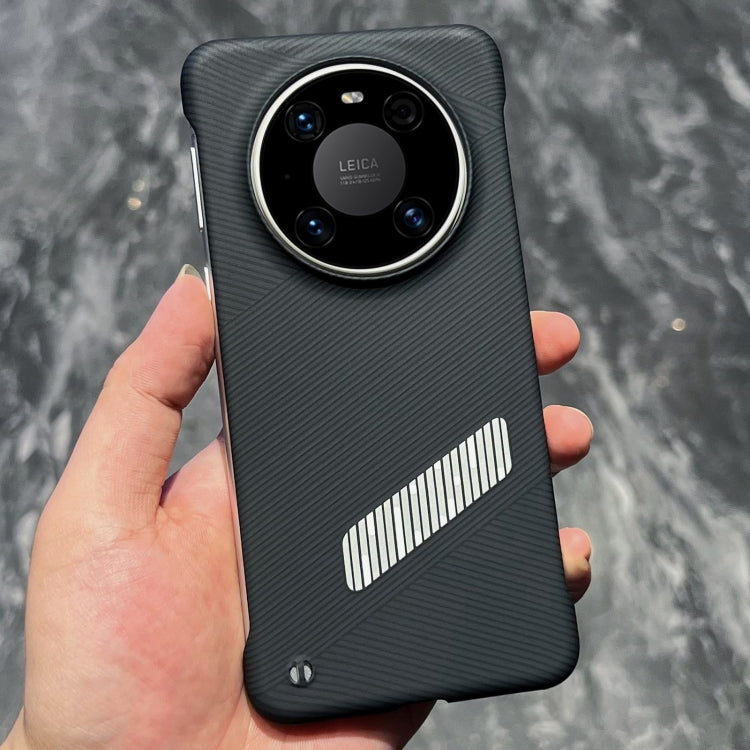 For Huawei Mate 40 Pro Carbon Fiber Frameless Cooling Phone Case