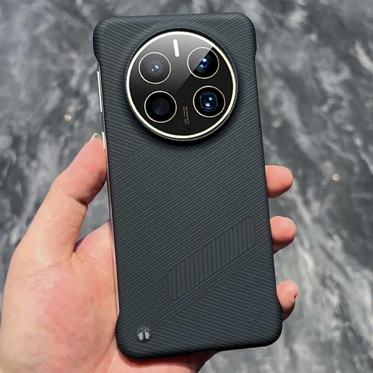 For Huawei Mate 50 Pro Carbon Fiber Frameless Cooling Phone Case