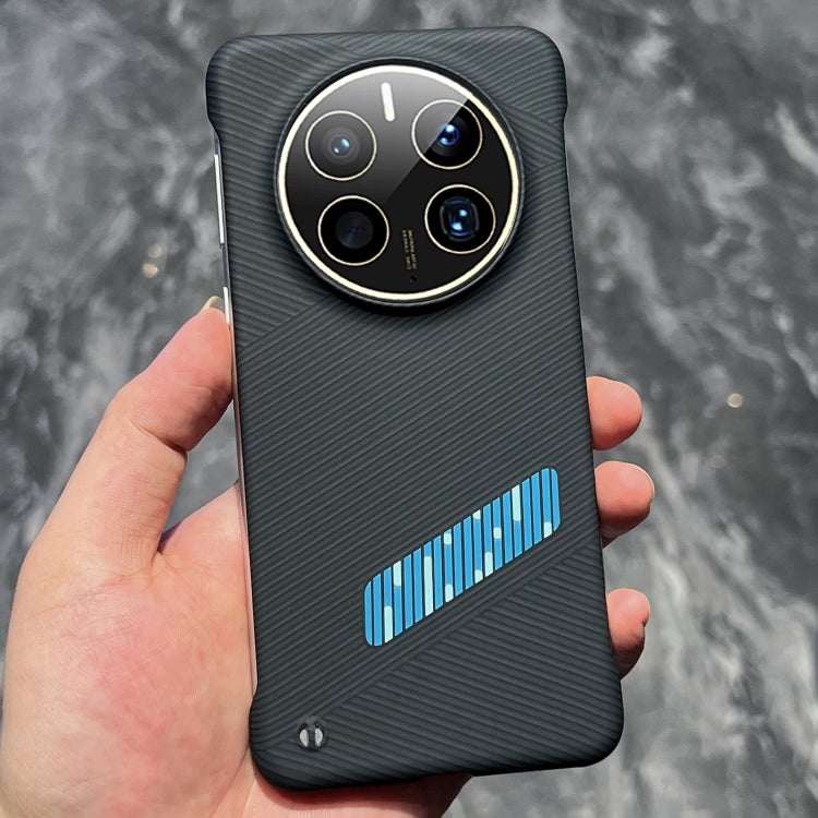 For Huawei Mate 50 Pro Carbon Fiber Frameless Cooling Phone Case