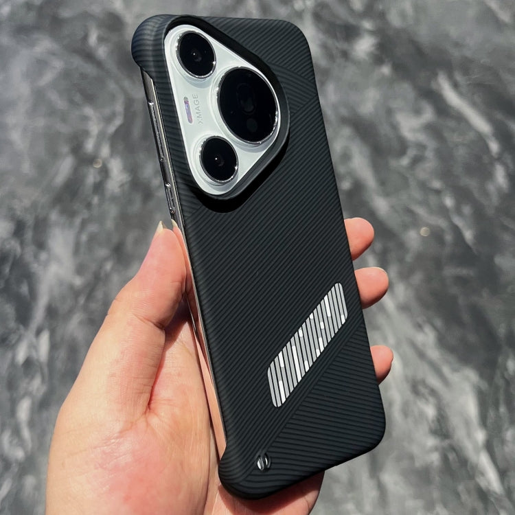 For Huawei Pura 70 Carbon Fiber Frameless Cooling Phone Case