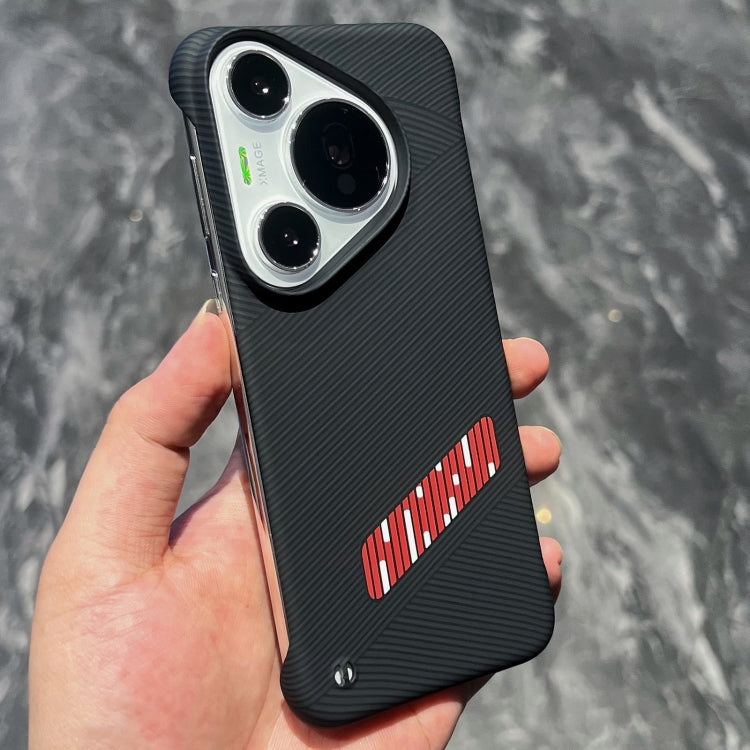 For Huawei Pura 70 Pro+ Carbon Fiber Frameless Cooling Phone Case
