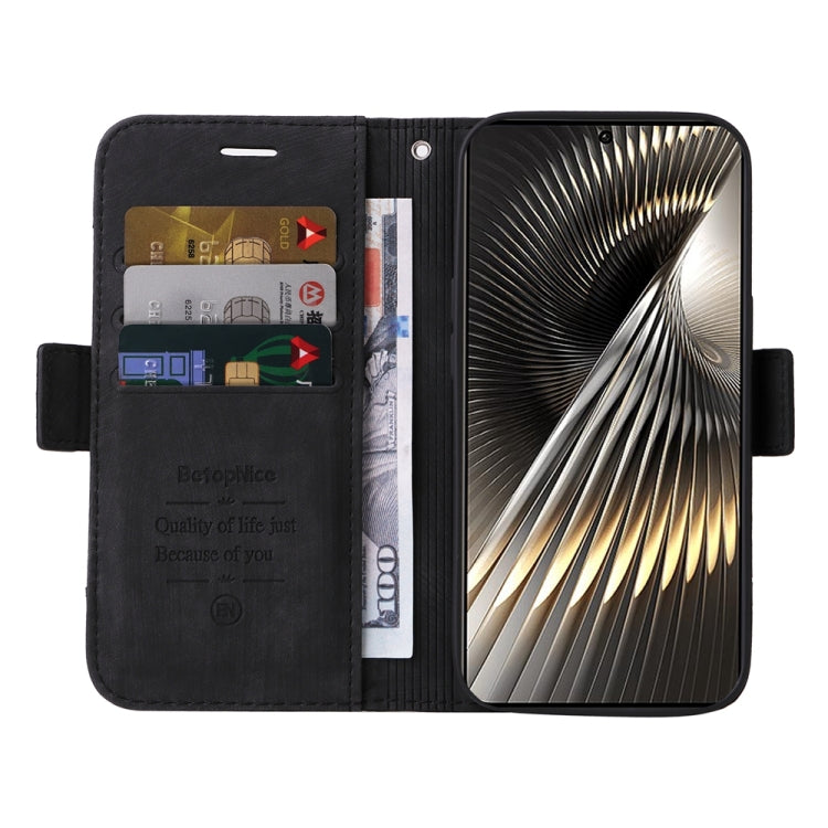 For Xiaomi Poco F6 BETOPNICE Dual-side Buckle Leather Phone Case