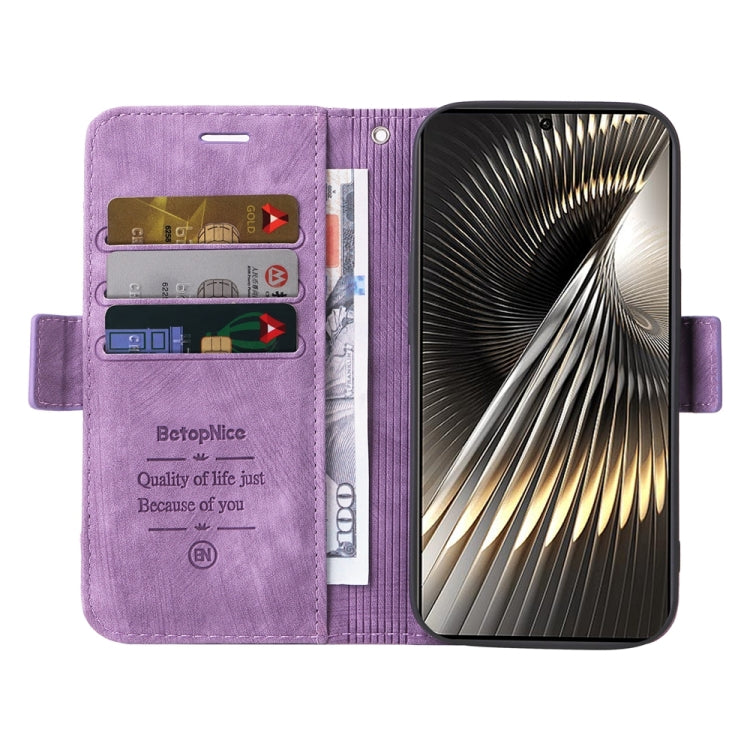 For Xiaomi Poco F6 BETOPNICE Dual-side Buckle Leather Phone Case