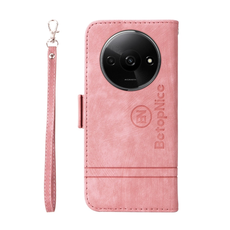 For Xiaomi Poco C61 4G / Redmi A3 4G Global BETOPNICE Dual-side Buckle Leather Phone Case