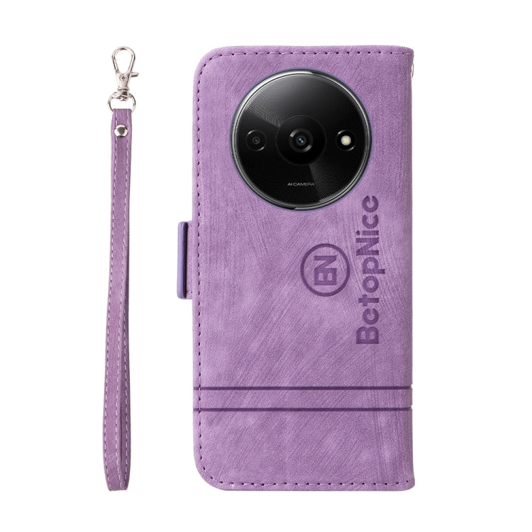 For Xiaomi Poco C61 4G / Redmi A3 4G Global BETOPNICE Dual-side Buckle Leather Phone Case