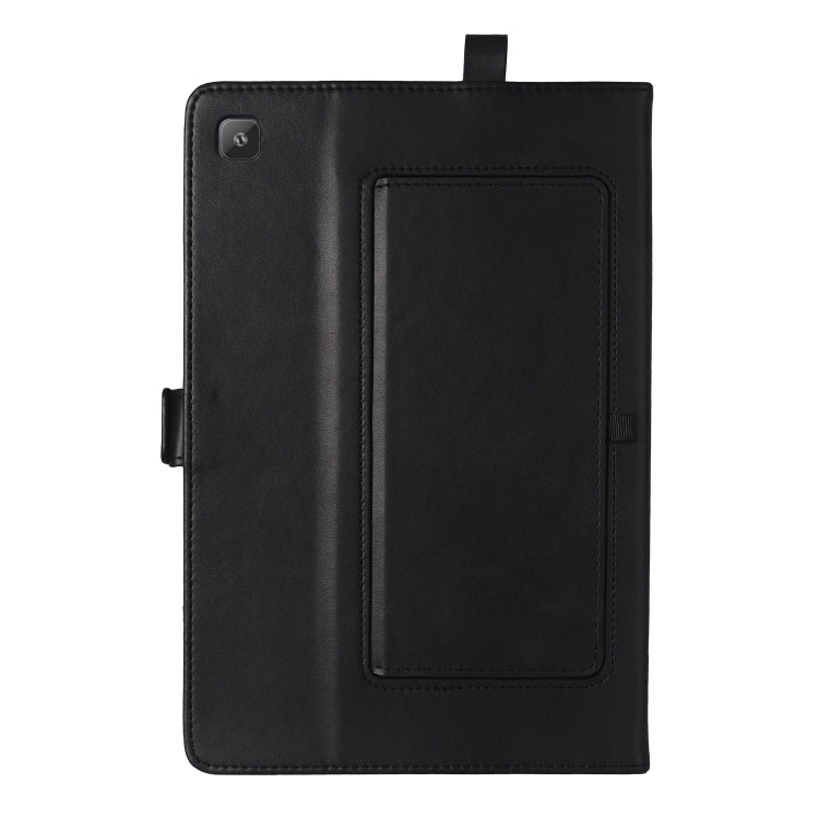 For Samsung Galaxy Tab A7 SM-T505 (2020) Horizontal Flip Double Holder Leather Case with Holder & Card Slots & Photo Frame