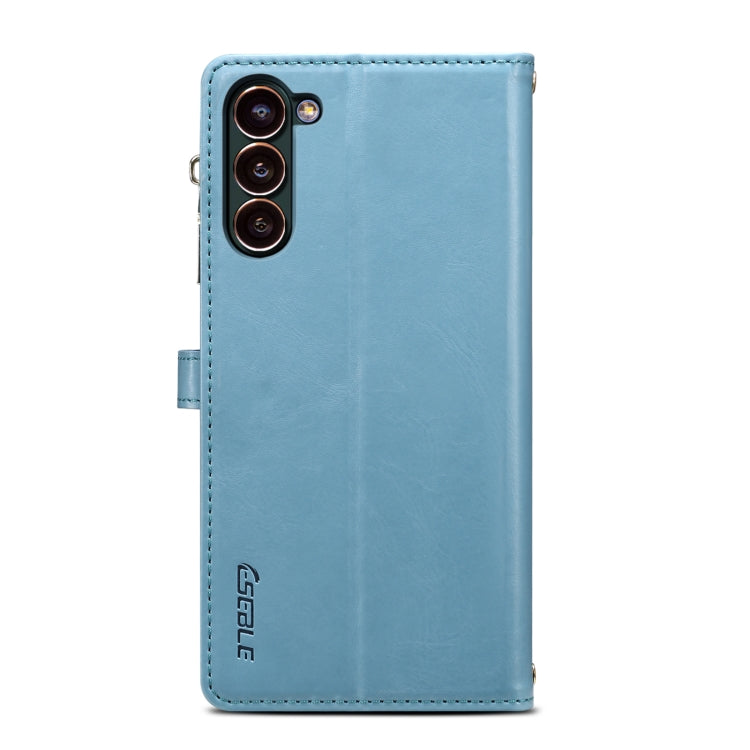 For Samsung Galaxy S24+ 5G ESEBLE Star Series Lanyard Zipper Wallet RFID Leather Case