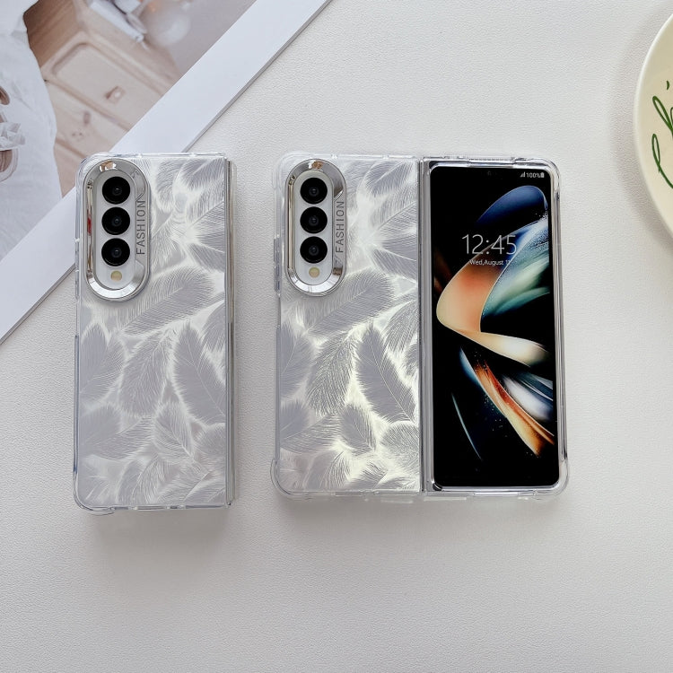 For Samsung Galaxy Z Fold3 5G Electroplating PC Airbag Shockproof Phone Case