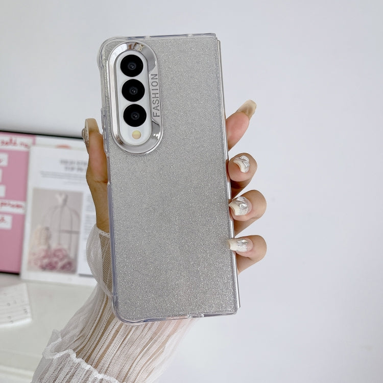 For Samsung Galaxy Z Fold5 5G Electroplating PC Airbag Shockproof Phone Case