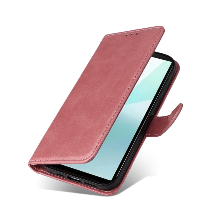 For Sony Xperia 10 VI Classic Calf Texture Flip Leather Phone Case