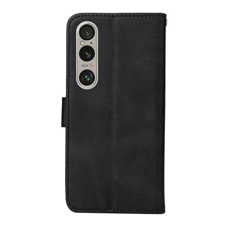 For Sony Xperia 1 VI Classic Calf Texture Flip Leather Phone Case
