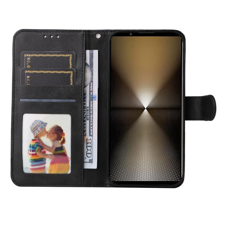 For Sony Xperia 1 VI Classic Calf Texture Flip Leather Phone Case