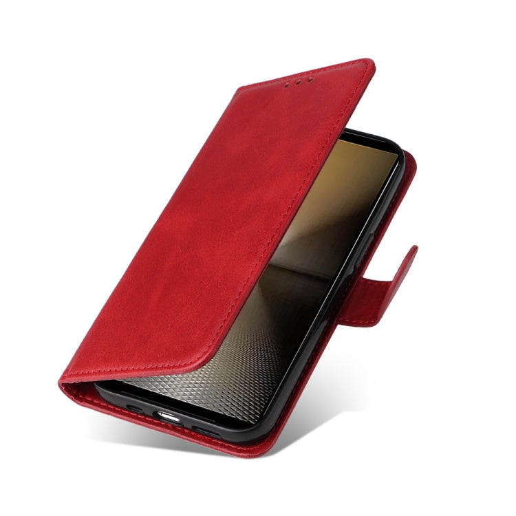 For Sony Xperia 1 VI Classic Calf Texture Flip Leather Phone Case