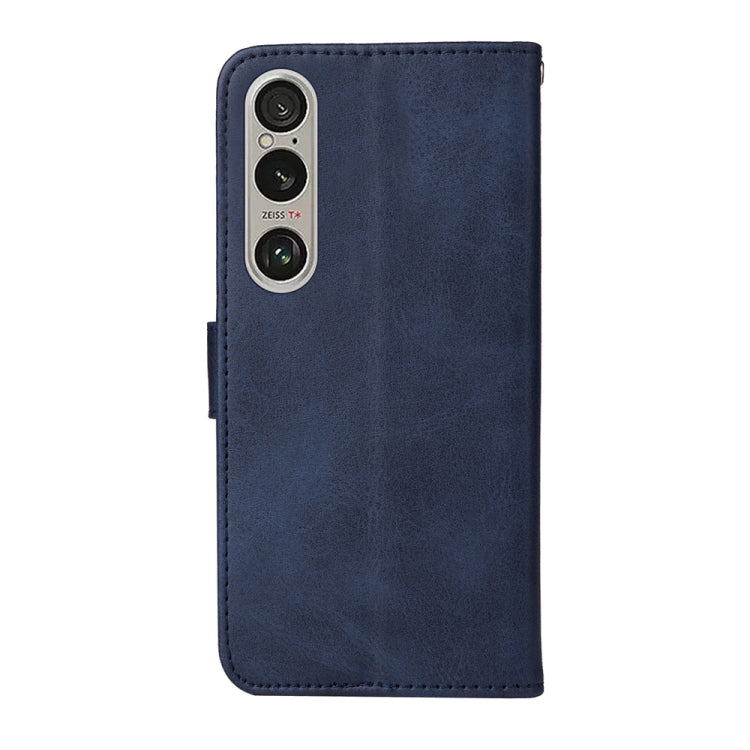 For Sony Xperia 1 VI Classic Calf Texture Flip Leather Phone Case