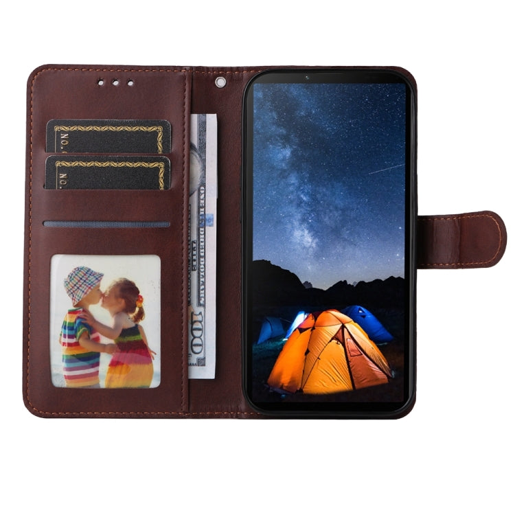 For Sony Xperia 10 V Classic Calf Texture Flip Leather Phone Case