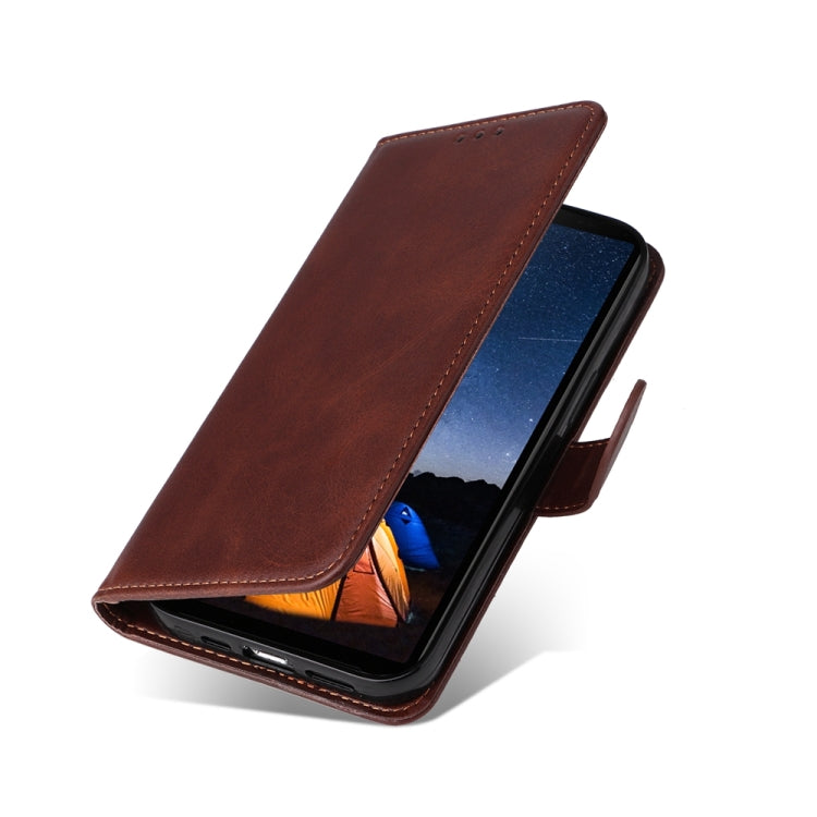 For Sony Xperia 10 V Classic Calf Texture Flip Leather Phone Case