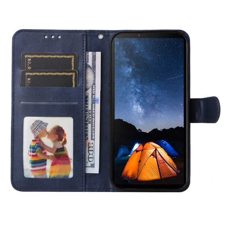 For Sony Xperia 10 V Classic Calf Texture Flip Leather Phone Case