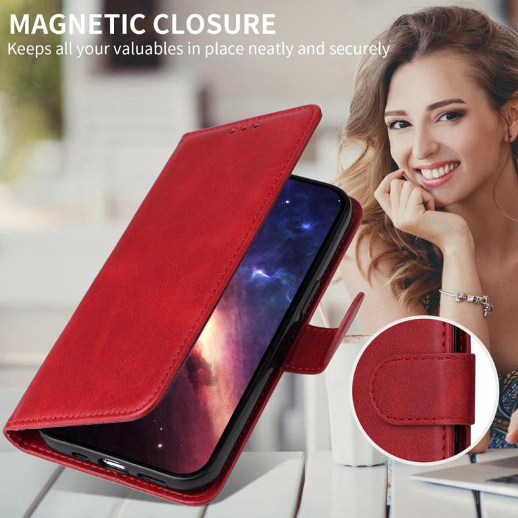 For Sony Xperia 10 VII Classic Calf Texture Flip Leather Phone Case