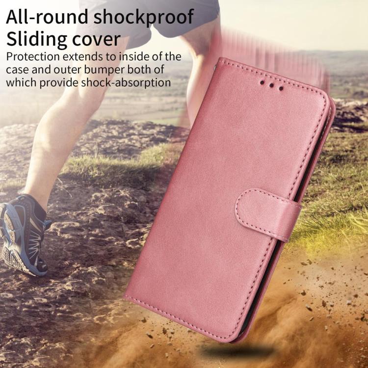 For Sony Xperia 10 VII Classic Calf Texture Flip Leather Phone Case