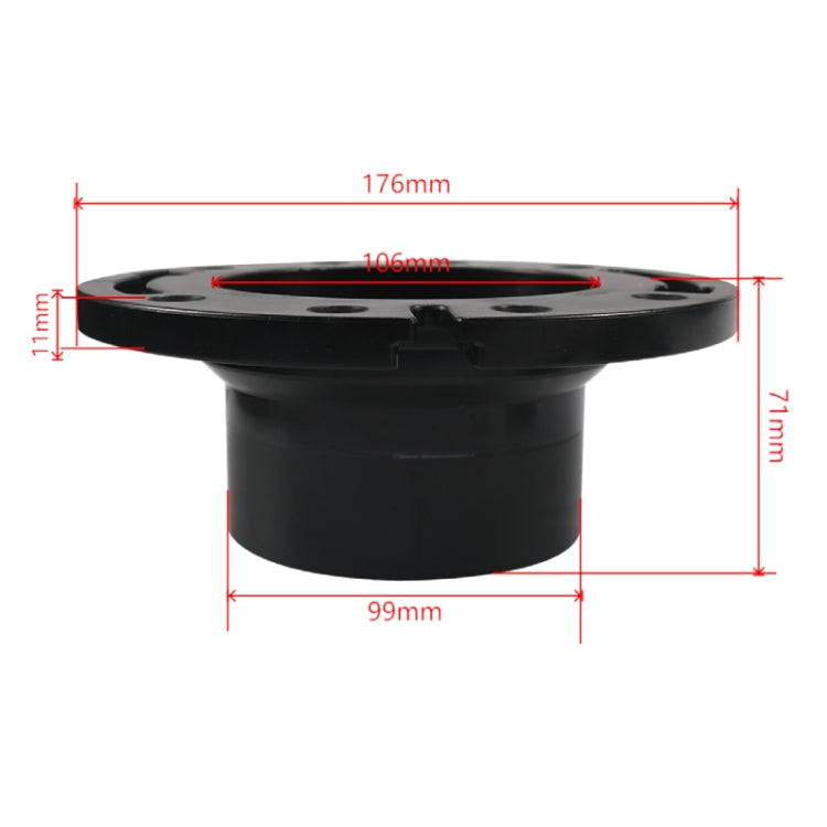 RV Toilet Seal Kit 385345892 385311658 for 300 310 320 - White + Black