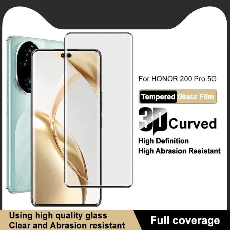 For Honor 200 Pro imak 3D Curved Full Screen Tempered Glass Film