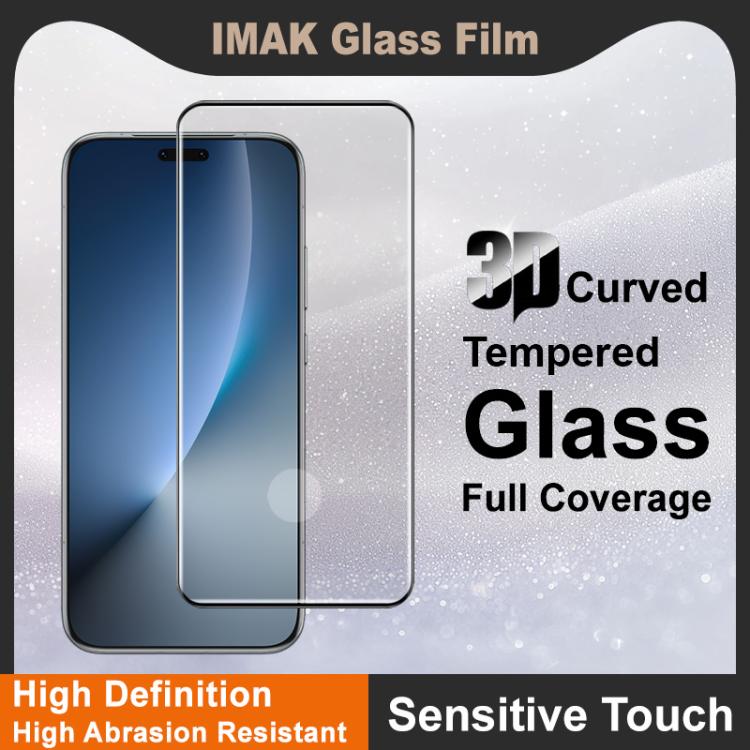 For Honor Magic8 Pro imak 3D Curved Full Screen Tempered Glass Film