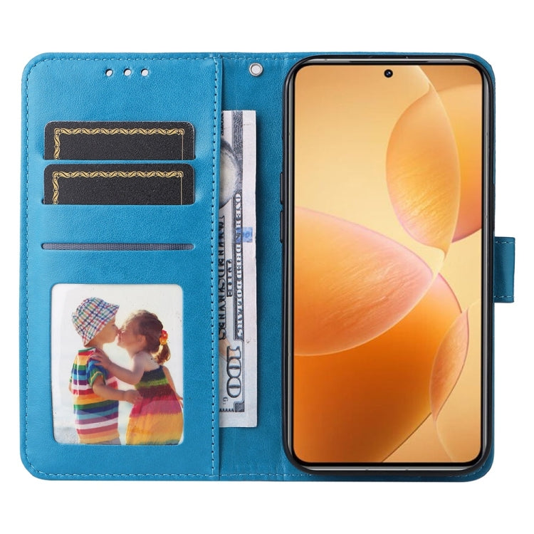 For Xiaomi 14T Pro Embossed Sunflower Leather Phone Case