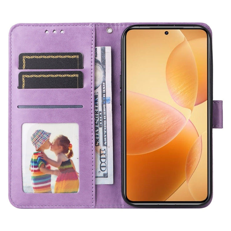 For Xiaomi 14T Pro Embossed Sunflower Leather Phone Case