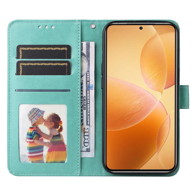 For Xiaomi 14T Pro Embossed Sunflower Leather Phone Case