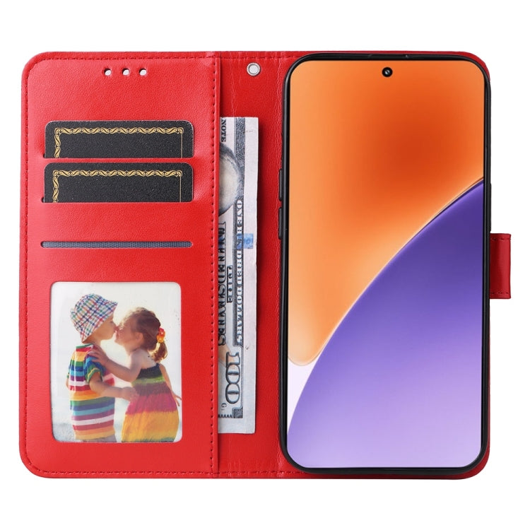 For Xiaomi 15 Embossed Sunflower Leather Phone Case