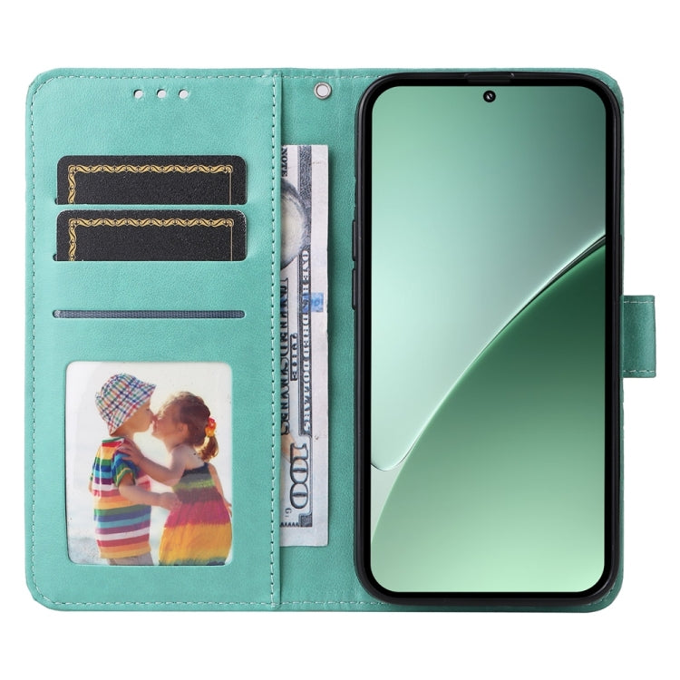 For Xiaomi 15 Pro Embossed Sunflower Leather Phone Case