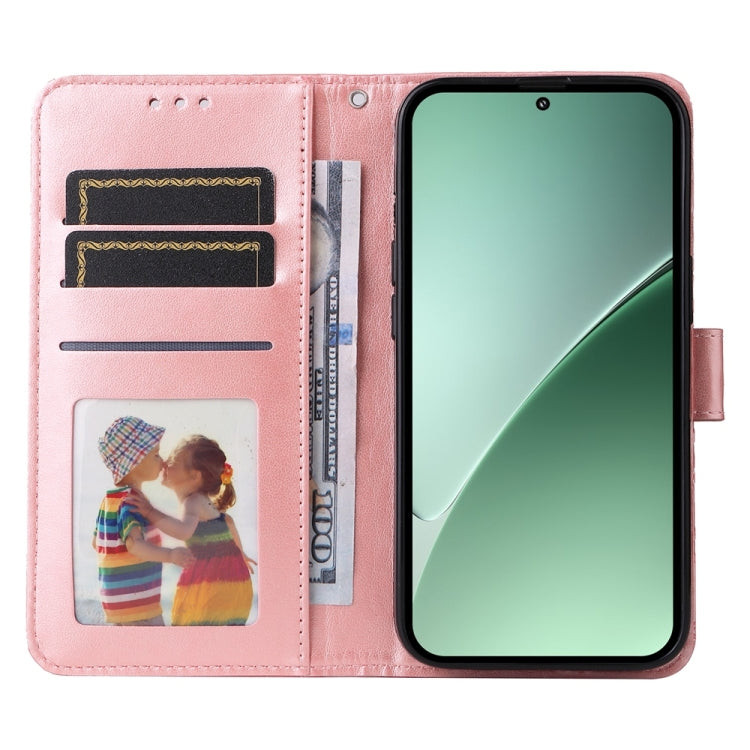 For Xiaomi 15 Pro Embossed Sunflower Leather Phone Case