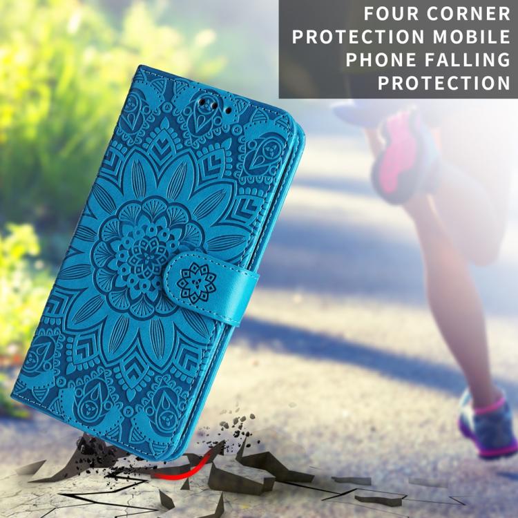 For Xiaomi 15T 5G Embossed Sunflower Leather Phone Case