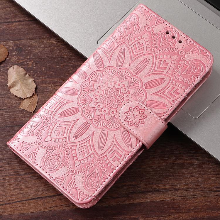 For Xiaomi 15T 5G Embossed Sunflower Leather Phone Case