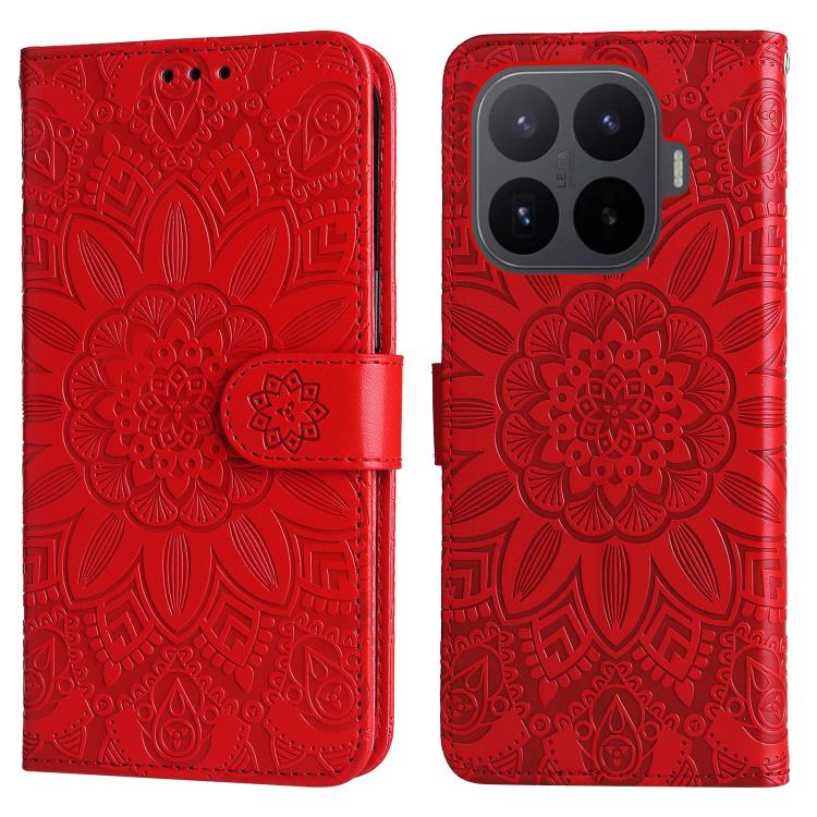 For Xiaomi 17T 5G Embossed Sunflower Leather Phone Case