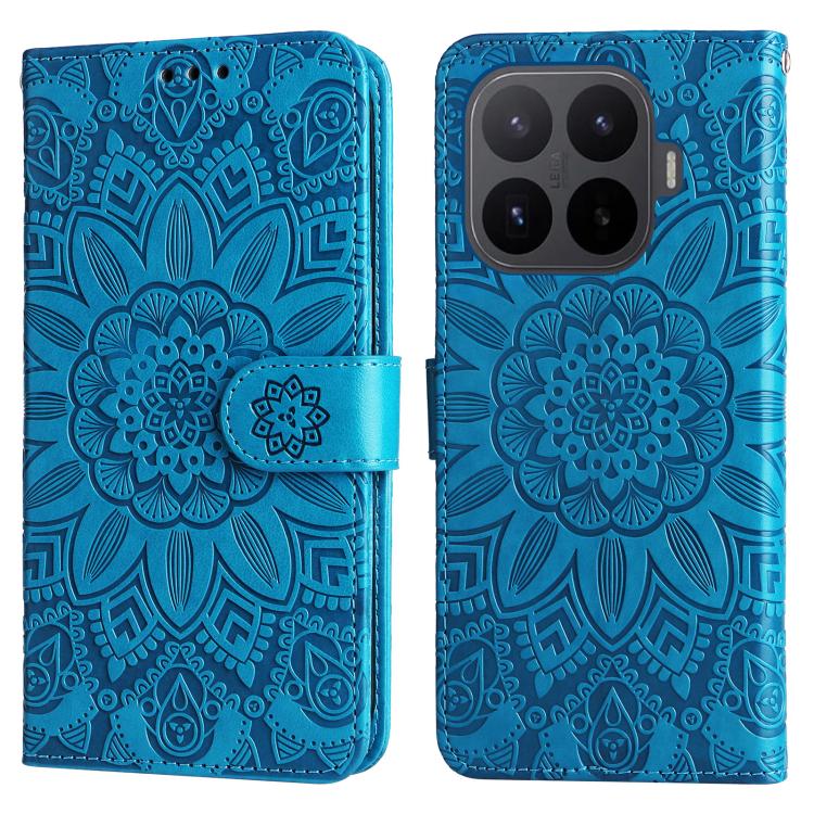 For Xiaomi 17T 5G Embossed Sunflower Leather Phone Case