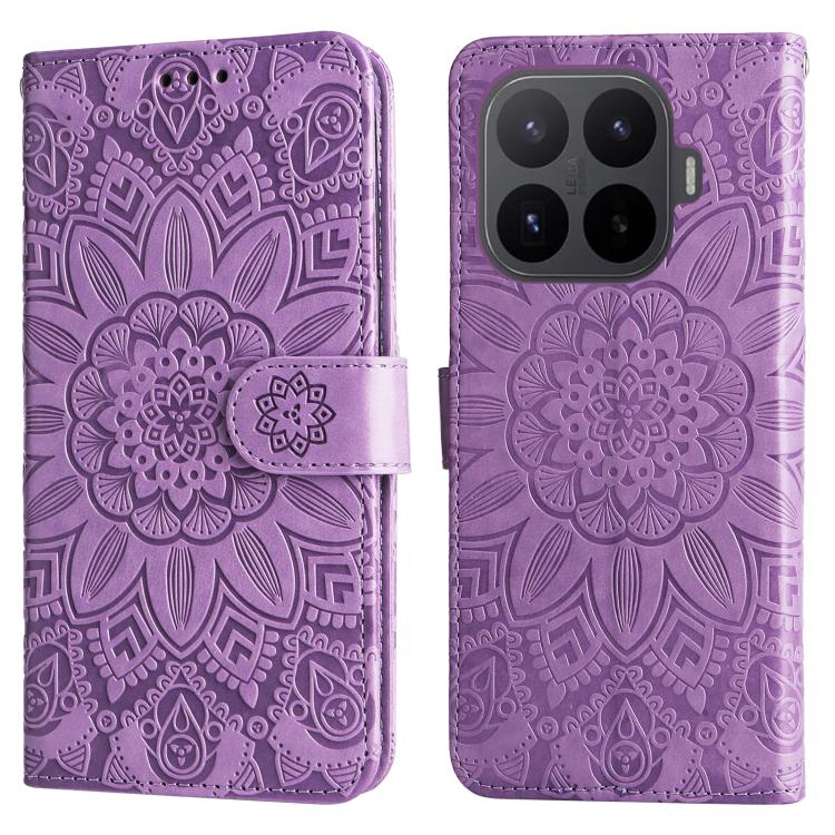 For Xiaomi 17T 5G Embossed Sunflower Leather Phone Case