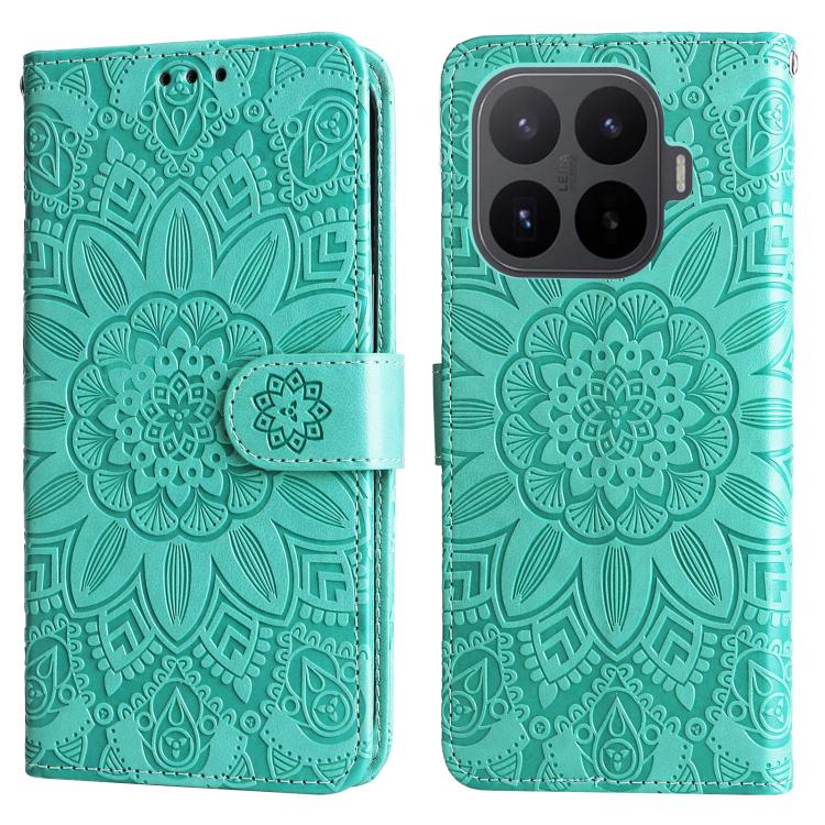 For Xiaomi 17T 5G Embossed Sunflower Leather Phone Case