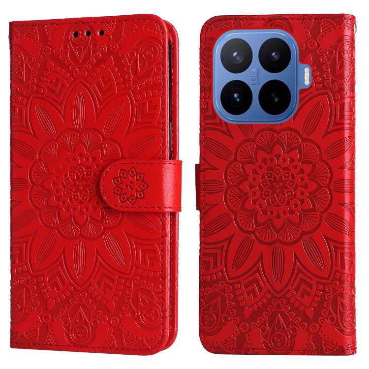 For Xiaomi 17T Pro 5G Embossed Sunflower Leather Phone Case