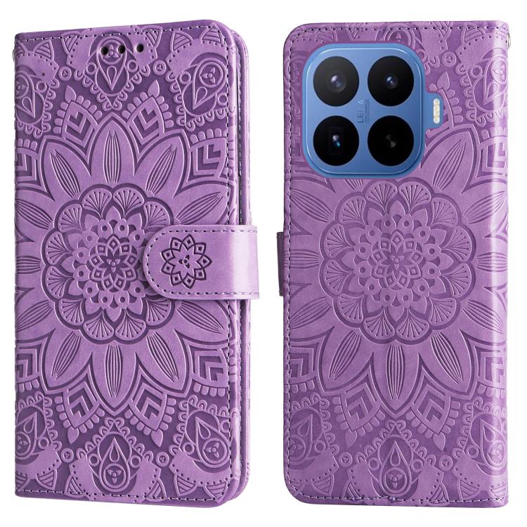 For Xiaomi 17T Pro 5G Embossed Sunflower Leather Phone Case