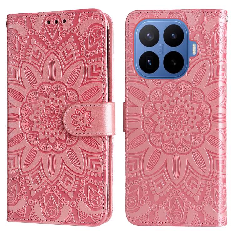 For Xiaomi 17T Pro 5G Embossed Sunflower Leather Phone Case