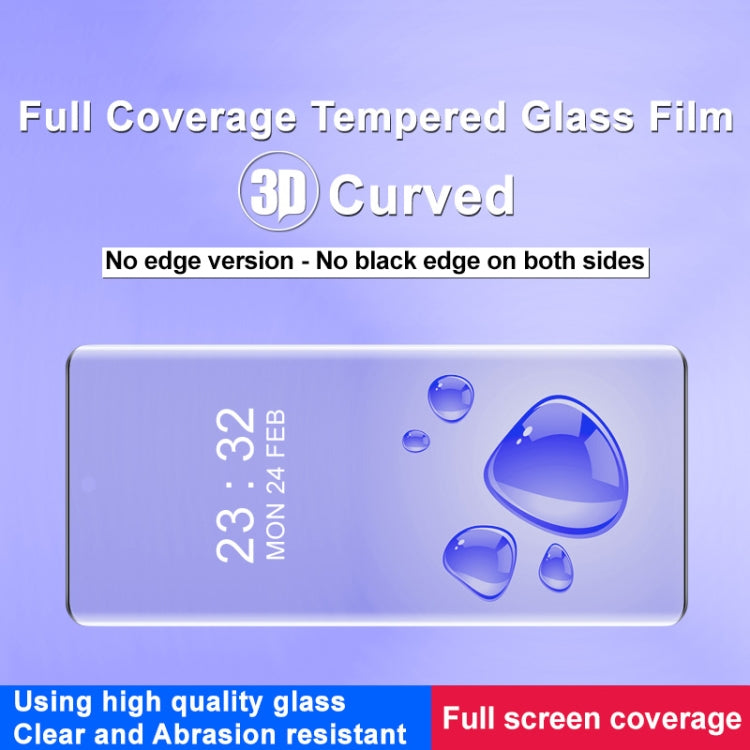 For OPPO Reno12 Global imak No Edge Version 3D Curved Full Screen Tempered Glass Film