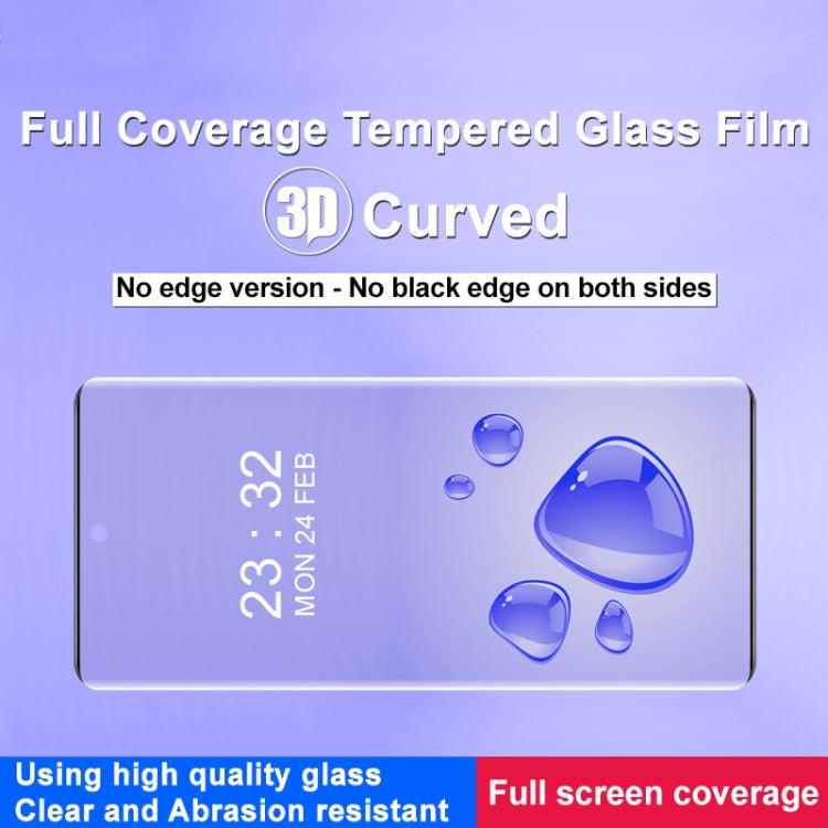 For OPPO Find X8 Pro imak No Edge Version 3D Curved Full Screen Tempered Glass Film