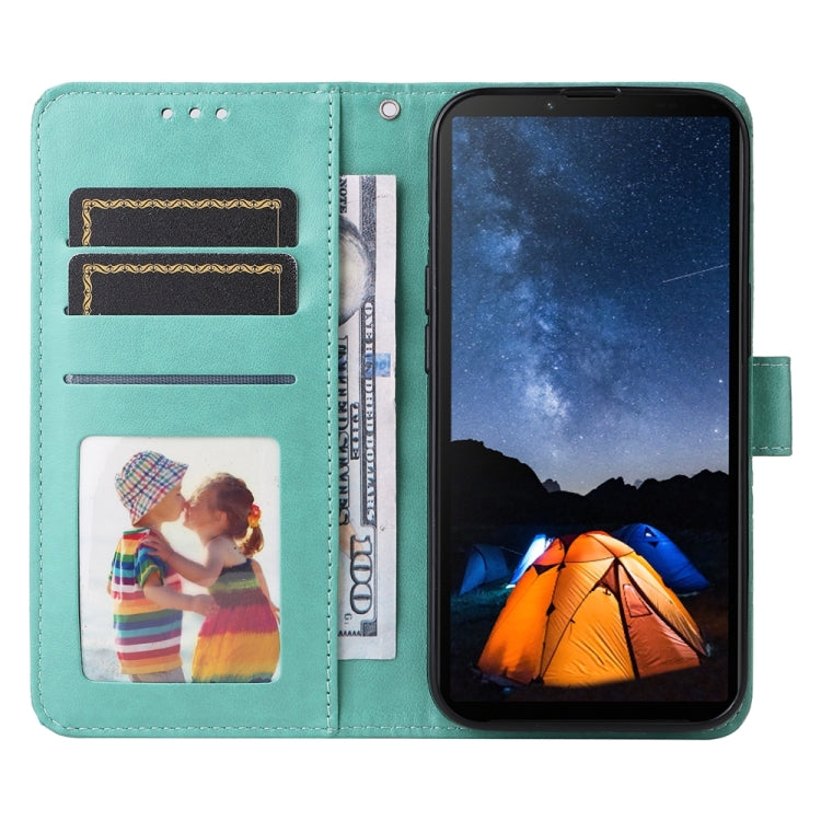 For Sony Xperia 10 V Embossed Sunflower Leather Phone Case